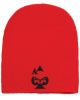 Picture of Ace of Spades Sniper Gun Punisher Embroidered Beanie Winter Hat With or Without Cuff
