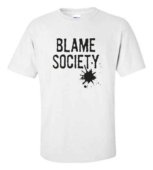 Picture of Blame Society  T-shirt