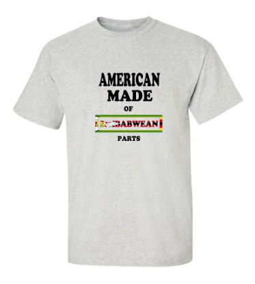 Picture of American Made Of Zimbabwean Parts T-Shirt